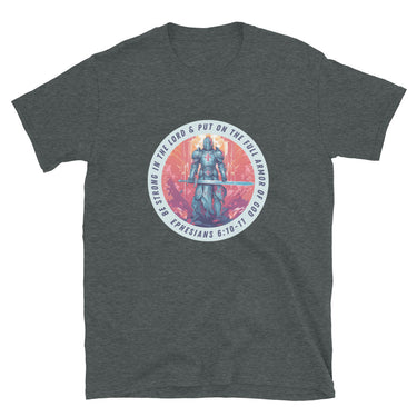 Ephesians 6-based, “Full Armor of God” Unisex Softstyle T-Shirt 2